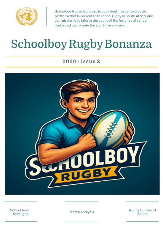 Schoolboy Rugby Bonanza Issue 02 cover