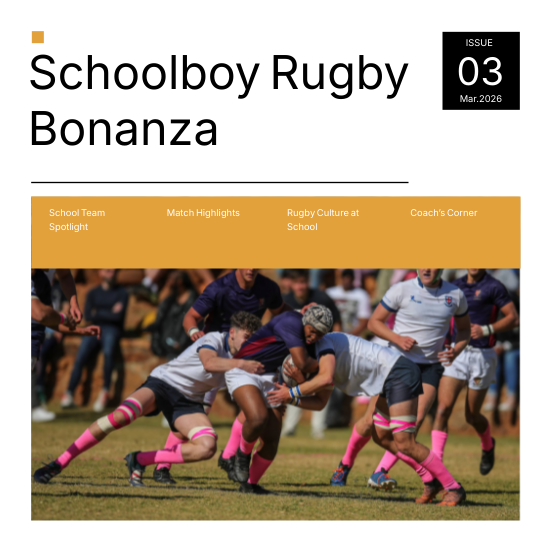 Schoolboy Rugby Bonanza Issue 03 cover